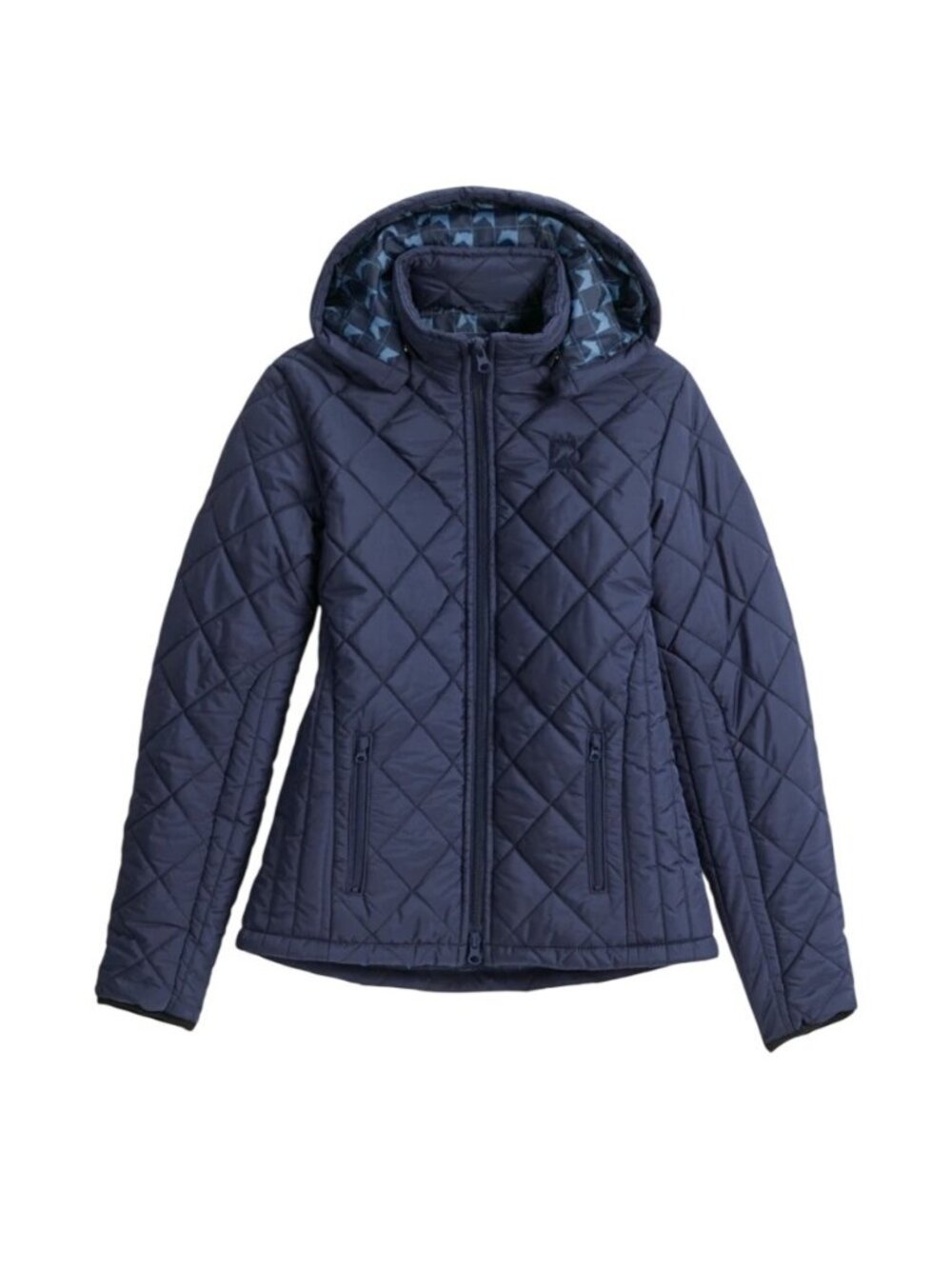 Riding Sport Girls  XL / 14 Bethany Jacket Youth XL Hooded Navy Blue